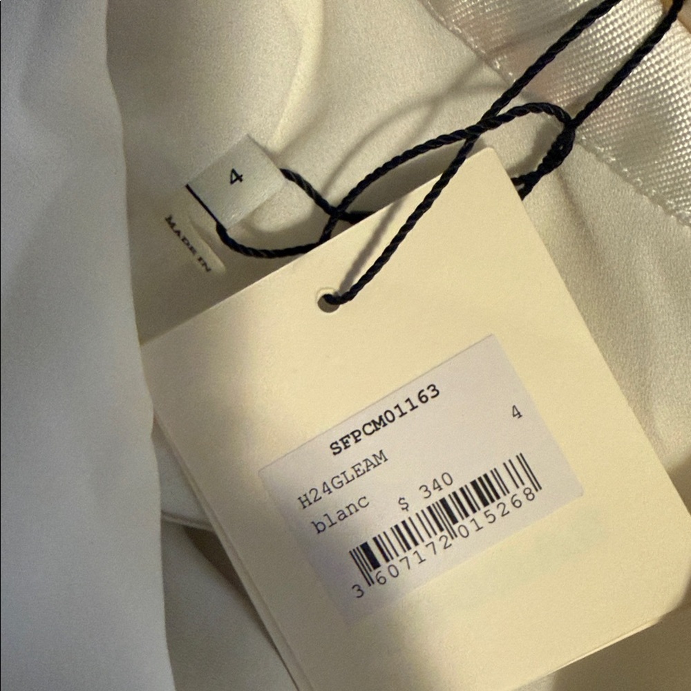 Sandro White Sleeveless Blouse - Picture 5 of 5